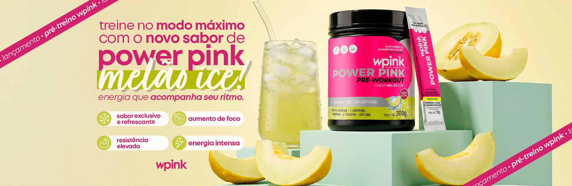 power pink pré-treino